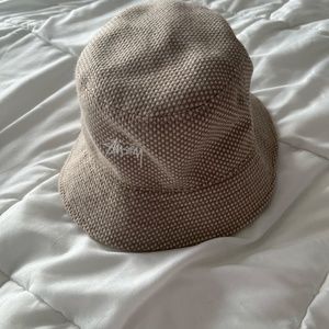 Rare Stussy L/XL Woven Bucket Hat